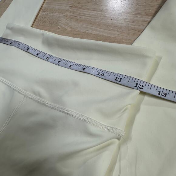 Athleta Ultra High Rise 7/8 Elation Leggings Light Yellow Glow Women's Sz XS NWT - Picture 10 of 10